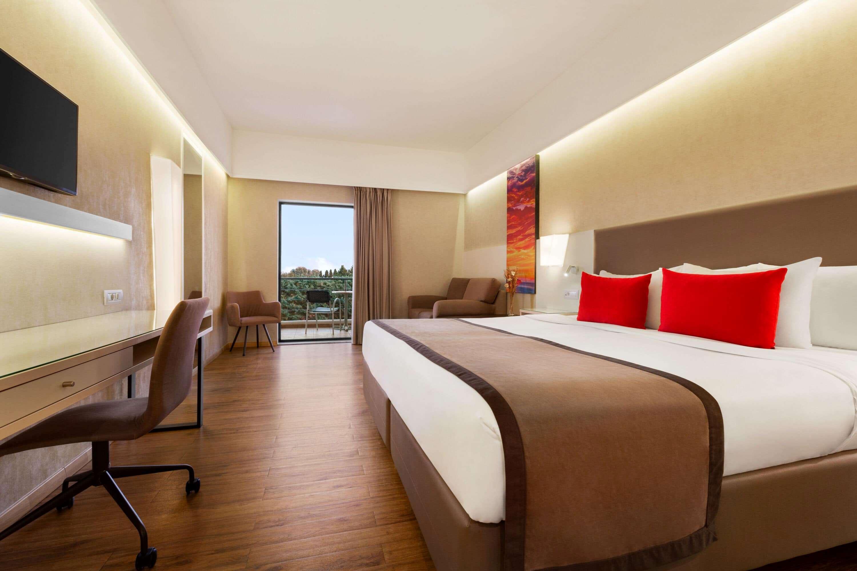Hotel Ramada Plaza By Wyndham Thraki Alexandrupoli Exteriér fotografie A typical room at the hotel
