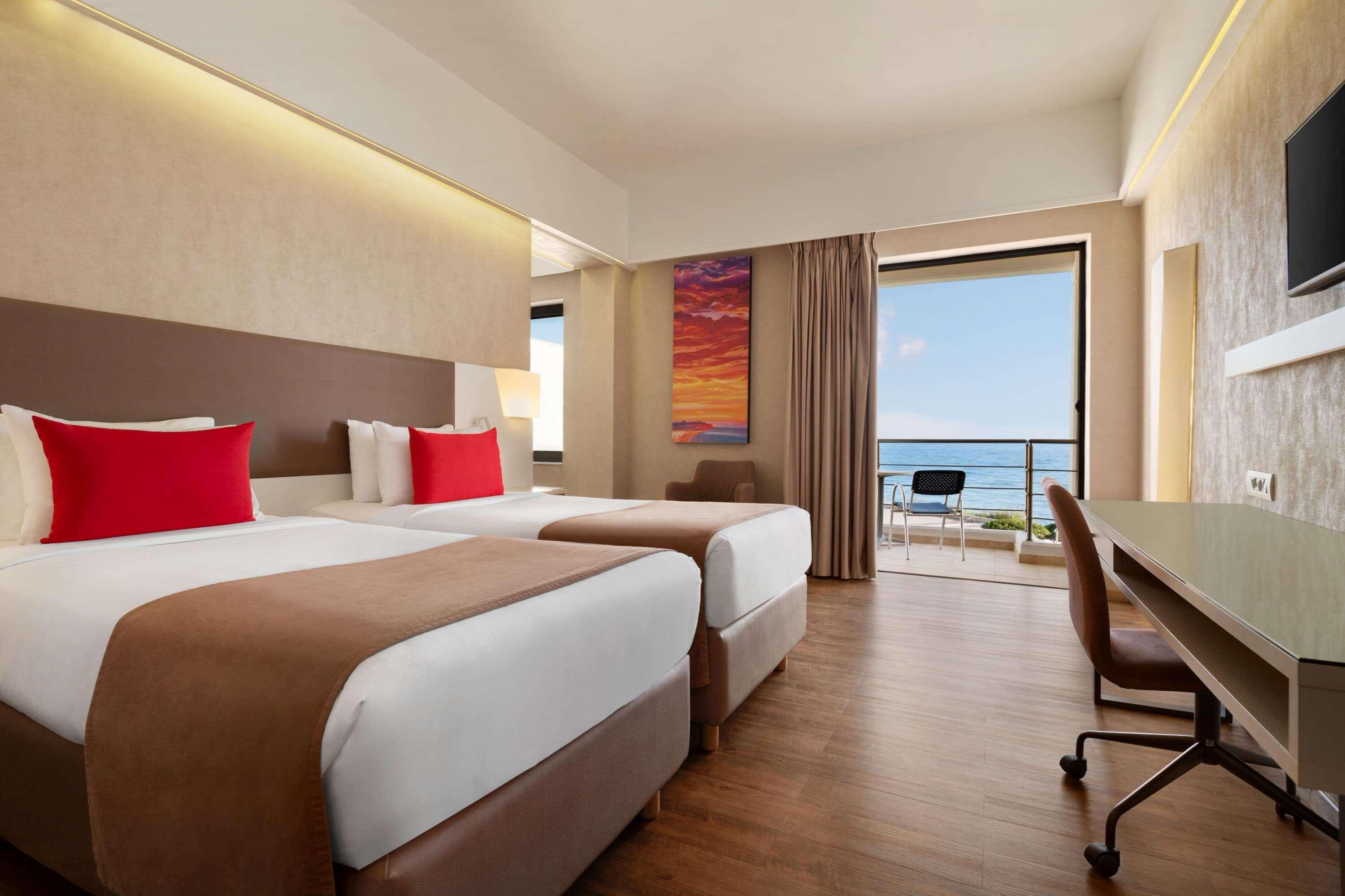 Hotel Ramada Plaza By Wyndham Thraki Alexandrupoli Exteriér fotografie A room at the Hilton Athens